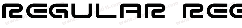 Regular Regular(Regular Regular)字体转换